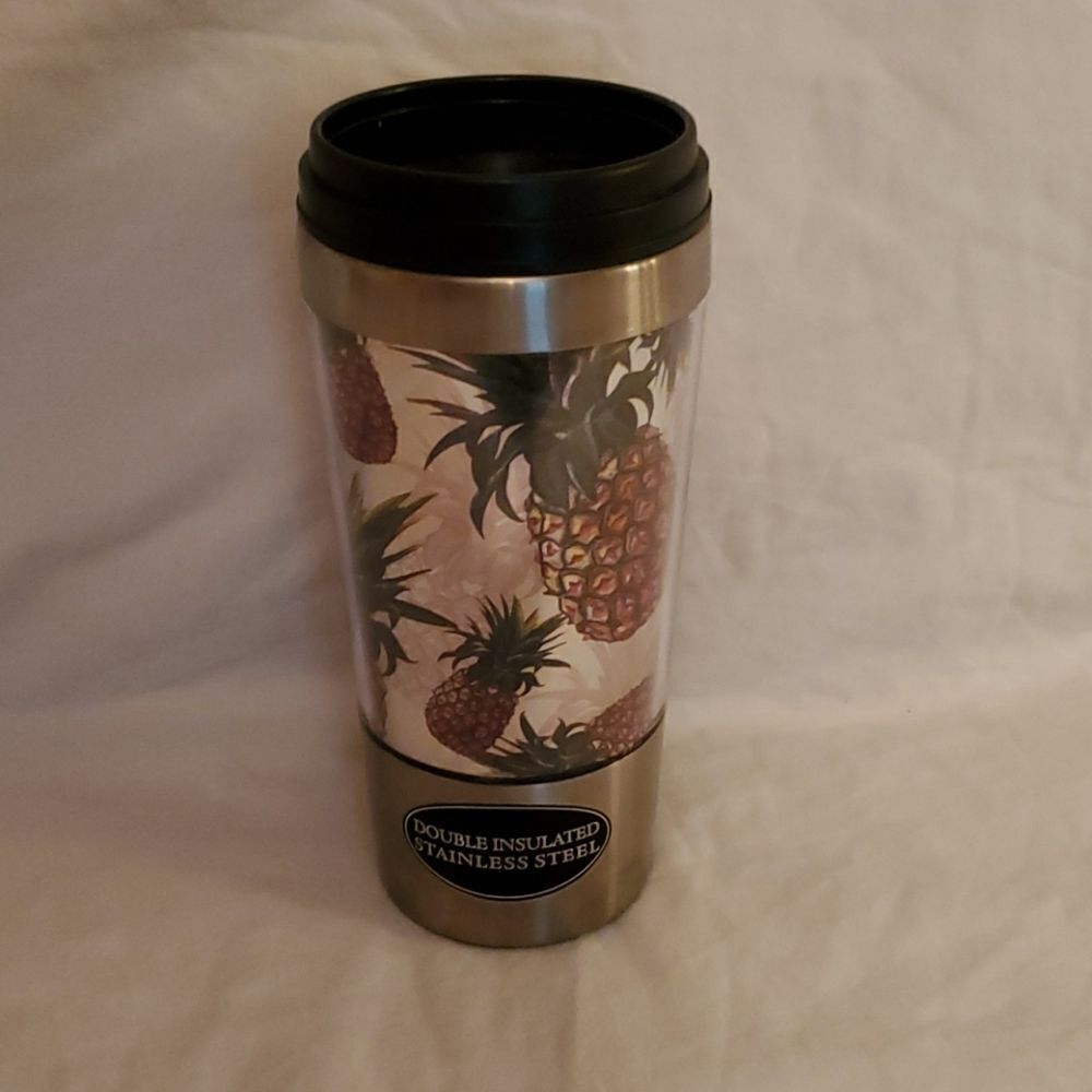 Pineapple Double Insulated Stainless Steel Tumbler